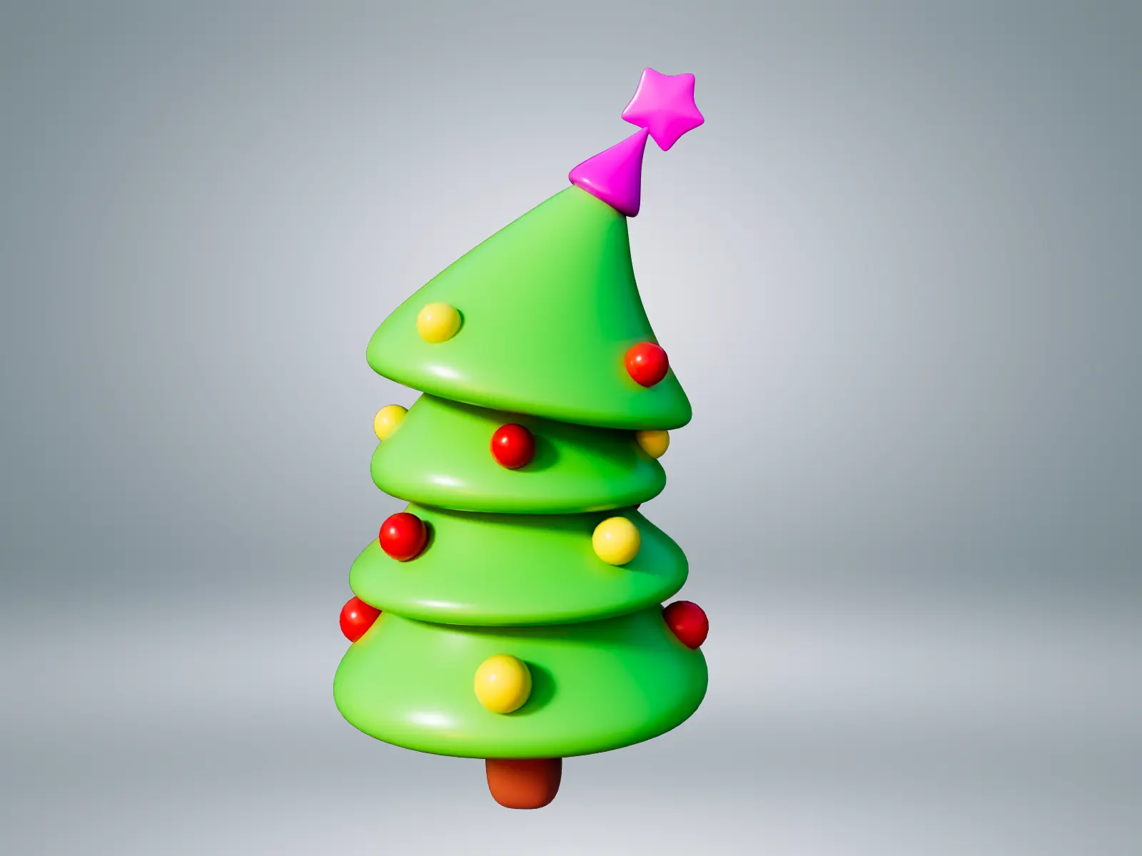 Christmas Tree 01 3D Model
